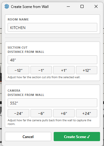 Scene Tool Management Interface